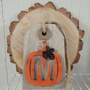 Fall Door Hanger Letter "M"